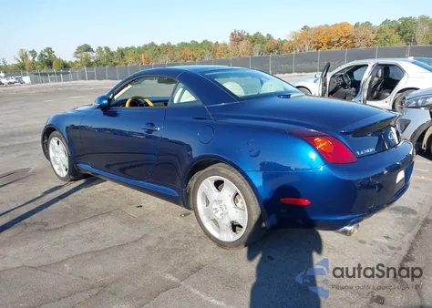 2004 Lexus Sc 430 из США, поврежденный, VIN JTHFN48Y140060404